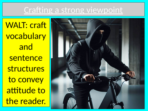 Crafting Viewpoint AQA Language Paper Two