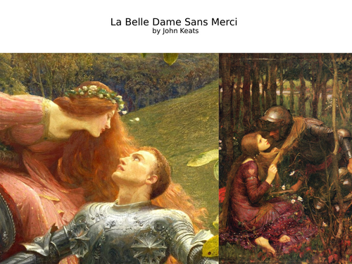 La Belle Dame Sans Merci PowerPoint