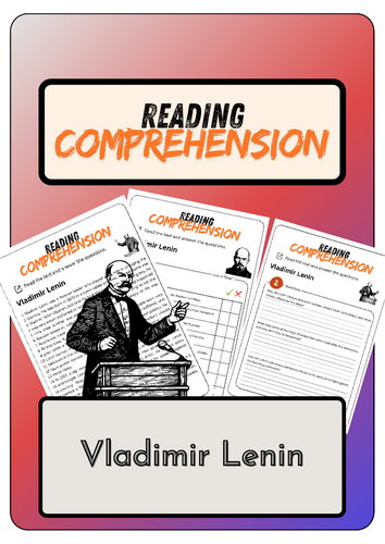 Reading Comprehension - Vladimir Lenin + Solutions