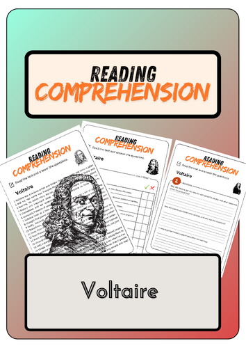 Reading Comprehension - Voltaire + Solutions