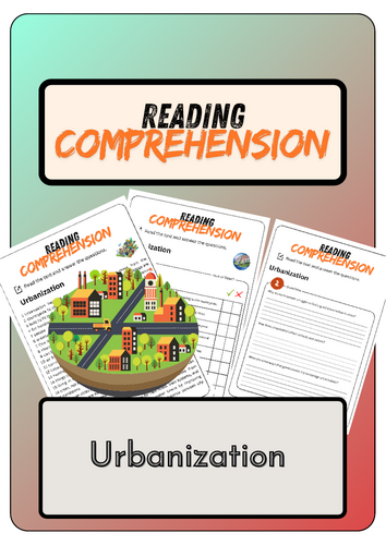 Reading Comprehension - Urbanization + Solutions