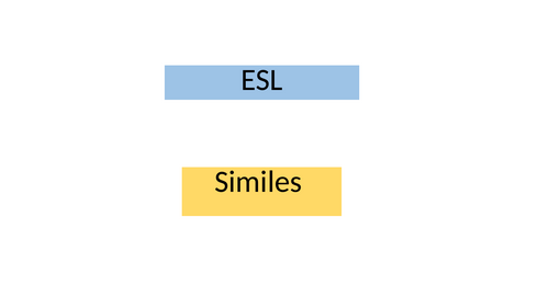 ESL GCSE - Similes