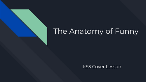 Anatomy of Comedy KS3 Drama Written Cover