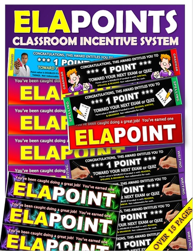 ELApoints: Engaging Award Incentive point system for English Class