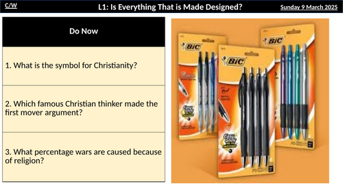 L1: Is Everything That is Made Designed?