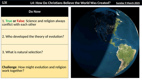 L4: Christian Perspectives on Creation