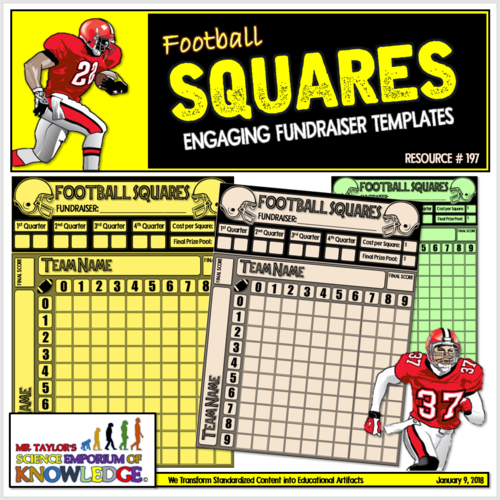 Football Squares: Engaging Fundraiser Templates