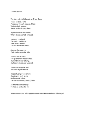 CIE IGCSE English Literature 0992 - Songs of Ourselves volume 1 part 4