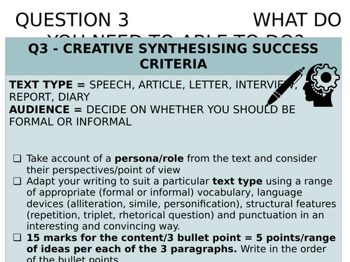 Creative Info Retrieval - Q3 iGCSE Skill