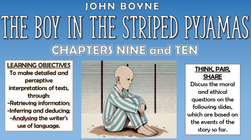 The Boy in the Striped Pyjamas - Chapters 9-10 - Double Lesson!