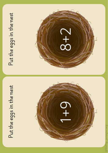 Numbers in the Nest Addition