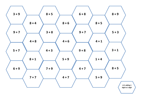 Hexagon Maths Games