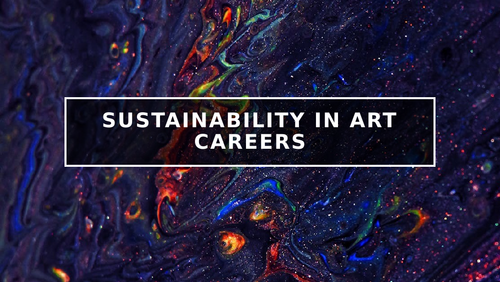 Sustainability in the art industry