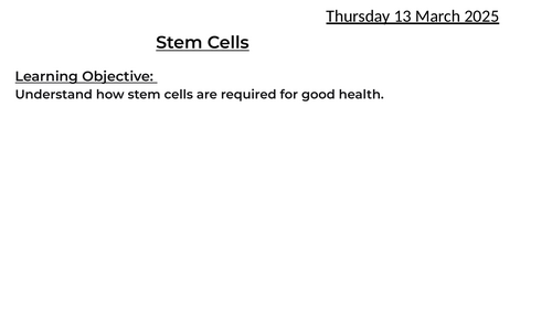 Stem cells