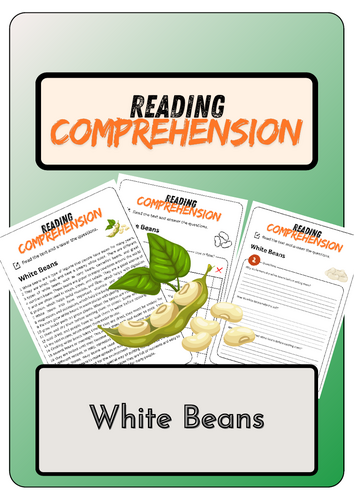 Reading Comprehension - White Beans + Solutions