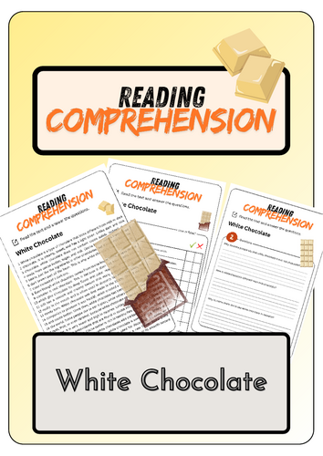 Reading Comprehension - White Chocolate + Solutions