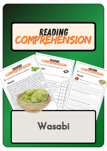 Reading Comprehension - Wasabi + Solutions