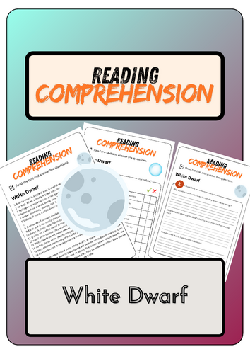 Reading Comprehension - White Dwarf + Solutions