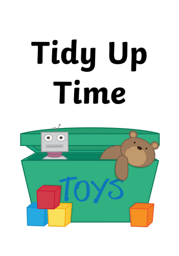 Social story tidy up