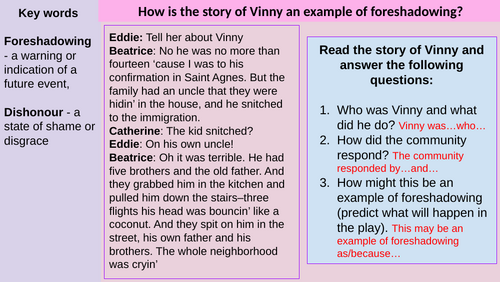 A View from the Bridge - The Story of Vinny