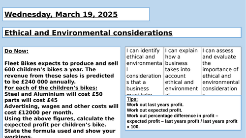 Business Ethics