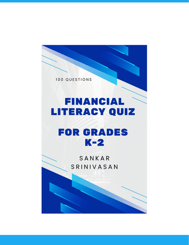 Financial Literacy Quiz: 100 Questions (K-2)