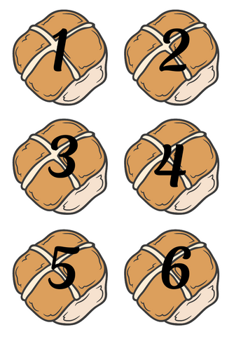 Hot Cross Bun Numbers