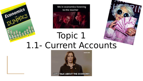 A Level- Current Accounts