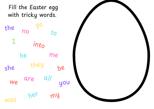 Tricky word Easter egg
