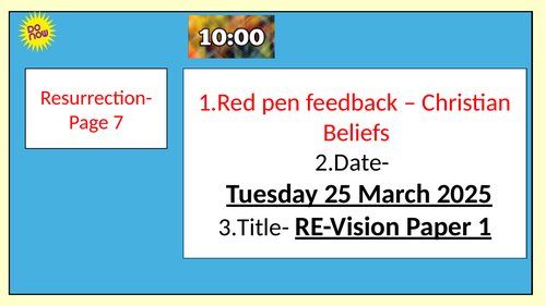 Paper 1 revision- Mission, evangelism and reconciliation