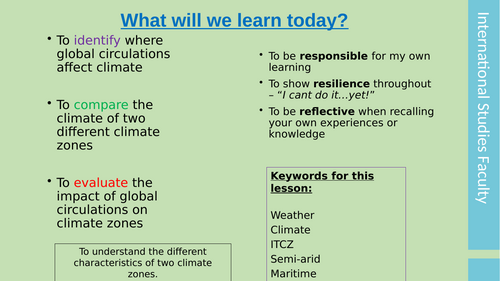 Global circulation system