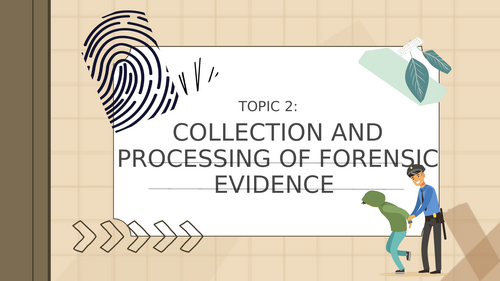 OCR Psychology:  Collection and processing of forensic evidence