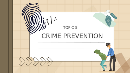 OCR Psychology: Crime prevention