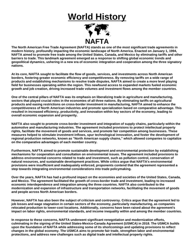 NAFTA “Article & Questions” Assignment