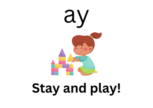 Phonics flash cards- Set 3 (Grey read write inc) - KS1 Year 1