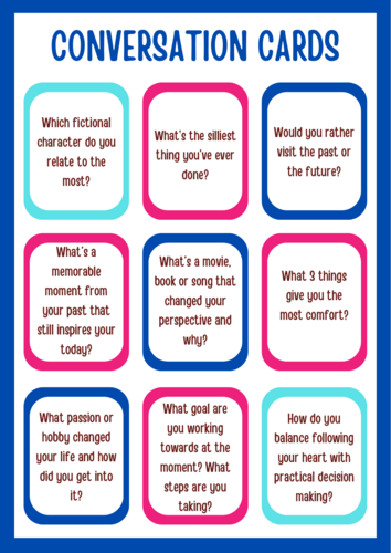 99 Conversation Cards