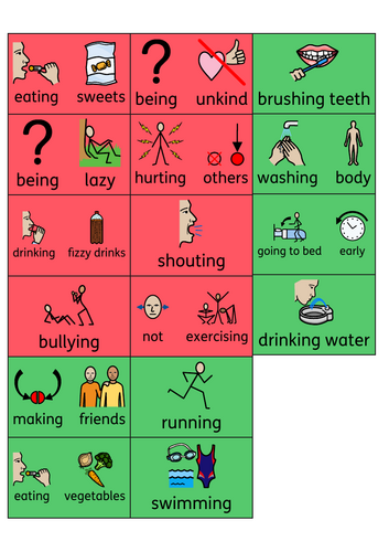 Healthy and Unhealthy Sorting