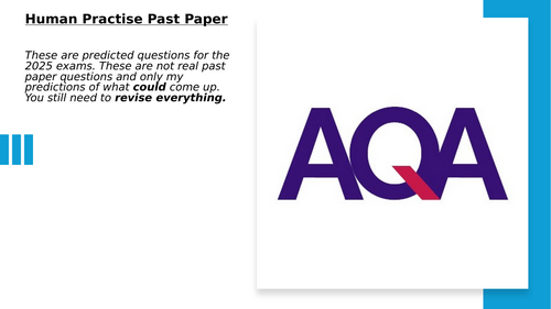 AQA A Level Geography Predicted Practise Paper 2025