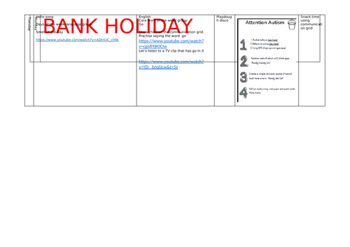 Minibeast SEN provision planning with newsletter for parents