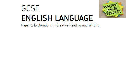 Complete Language paper 1 feedback lesson using paper June 2021