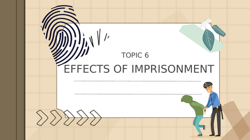 OCR Psychology: Effects of imprisonment