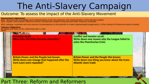The Campaign to End Slavery