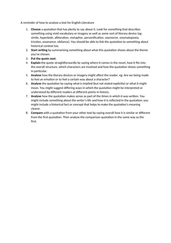 resources for Edexcel A Level English coursework