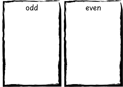 Odd and even sorting