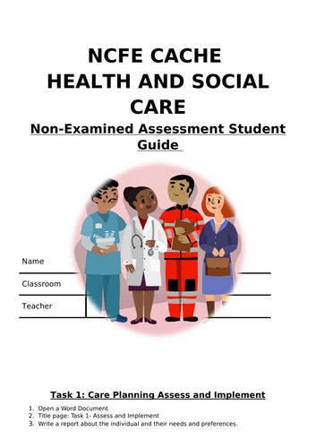 NEA Health and Social Care Student Guide