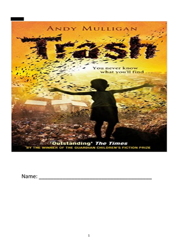 Trash Workbook