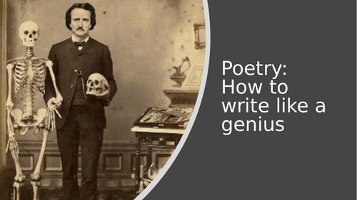 Poetry: How to write like a genius