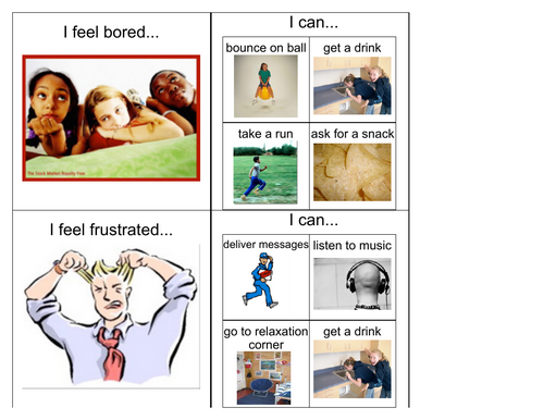 bored and frustrated