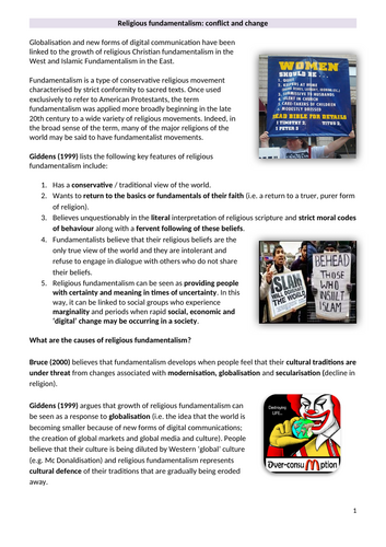 OCR Globalisation and Digital Media: Wider reading task
