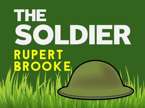 The Soldier: Rupert Brooke